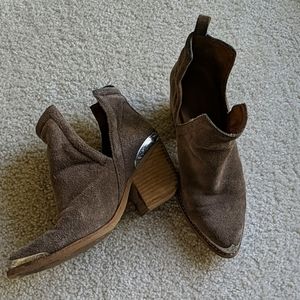 Jeffrey Campbell Cromwell Suede Booties